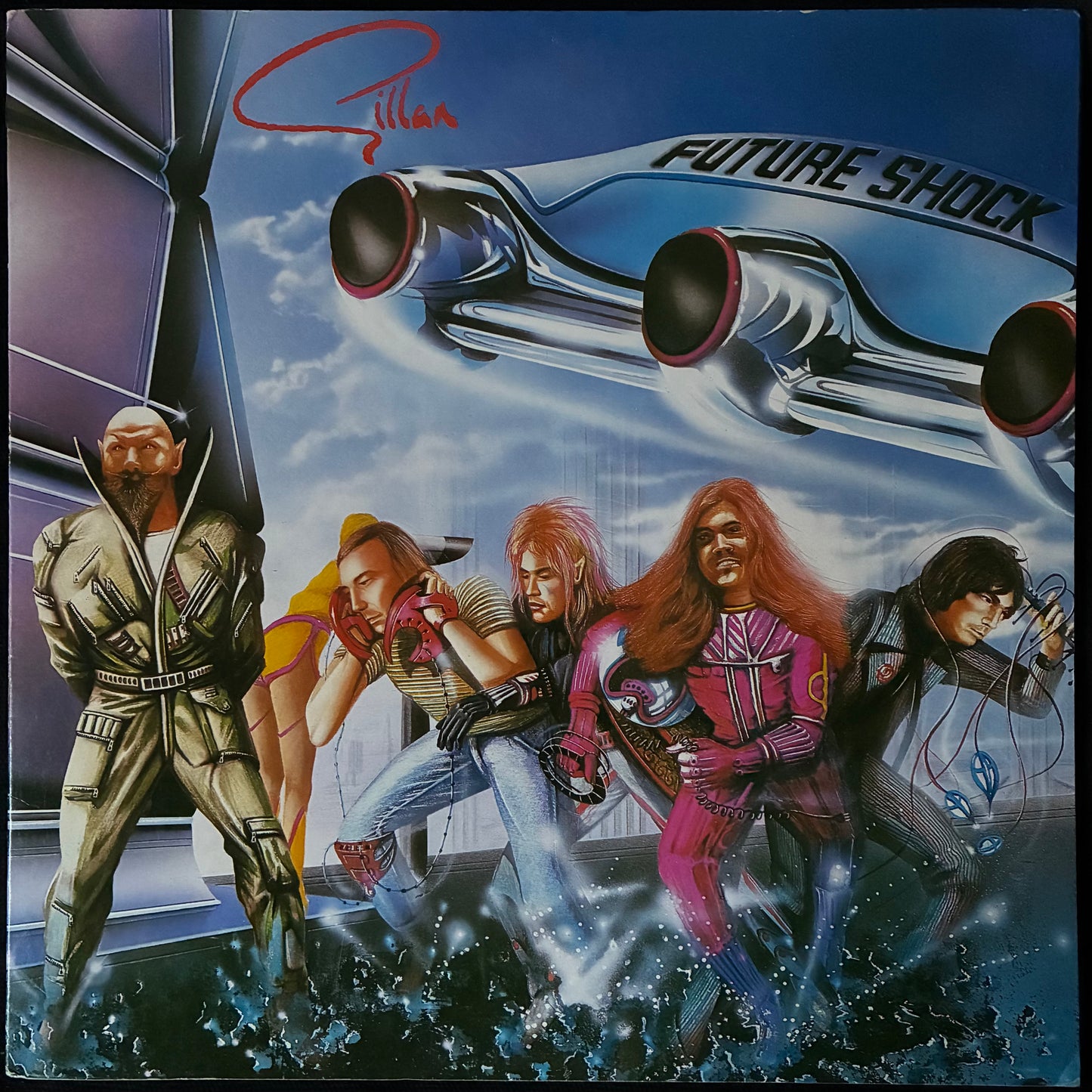 GILLAN - FUTURE SHOCK (USED VINYL 1981 AUS M-/EX+)