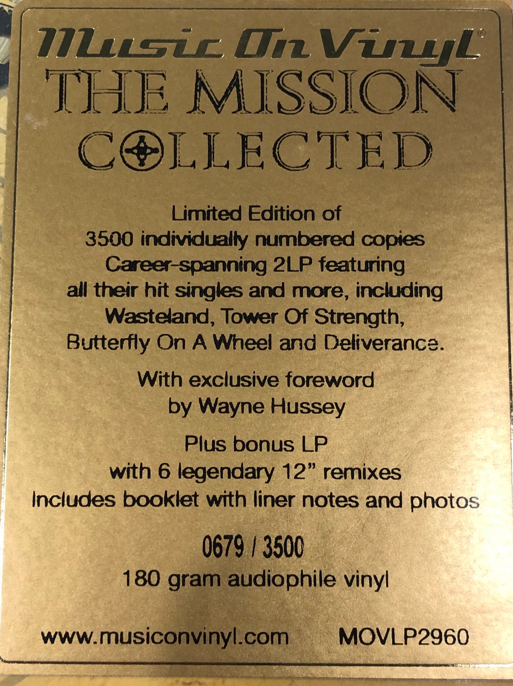 MISSION - COLLECTED LTD EDN NUMBERED