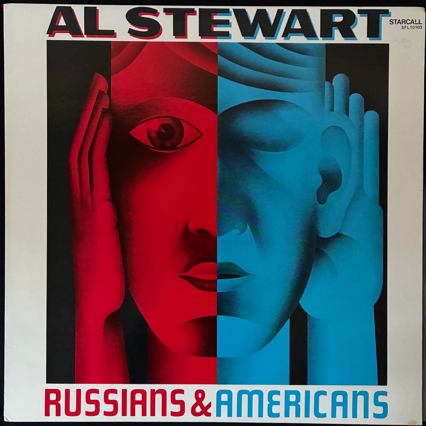 AL STEWART - RUSSIANS & AMERICANS (USED VINYL 1984 AUS M-/M-)