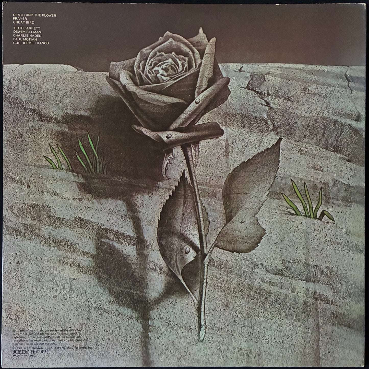 KEITH JARRETT - DEATH AND THE FLOWER (USED VINYL 1975 JAPAN M-/EX+)