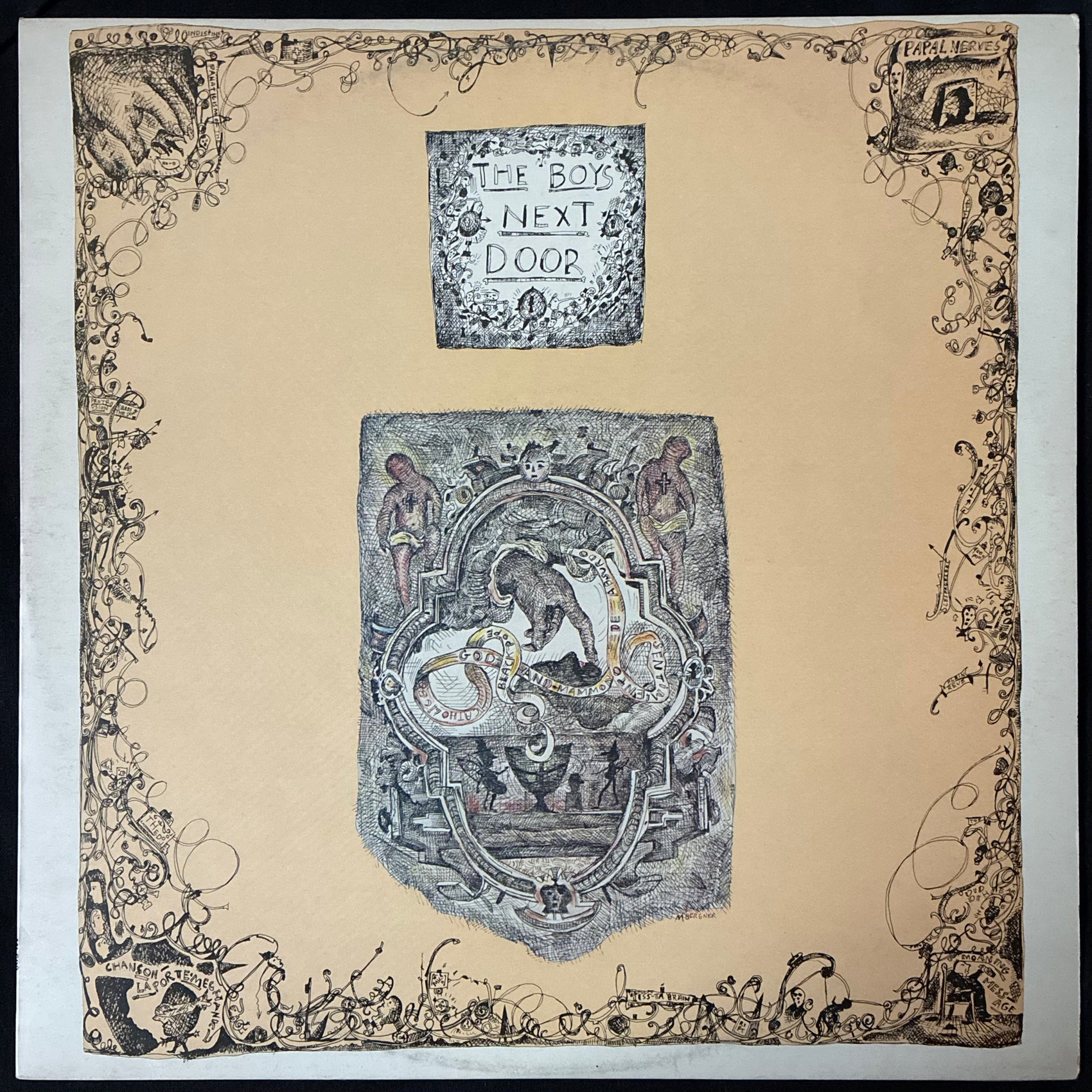 BOYS NEXT DOOR - THE BOYS NEXT DOOR (12") (FIRST PRESSING) (USED VINYL 1979 AUS M-/EX+)