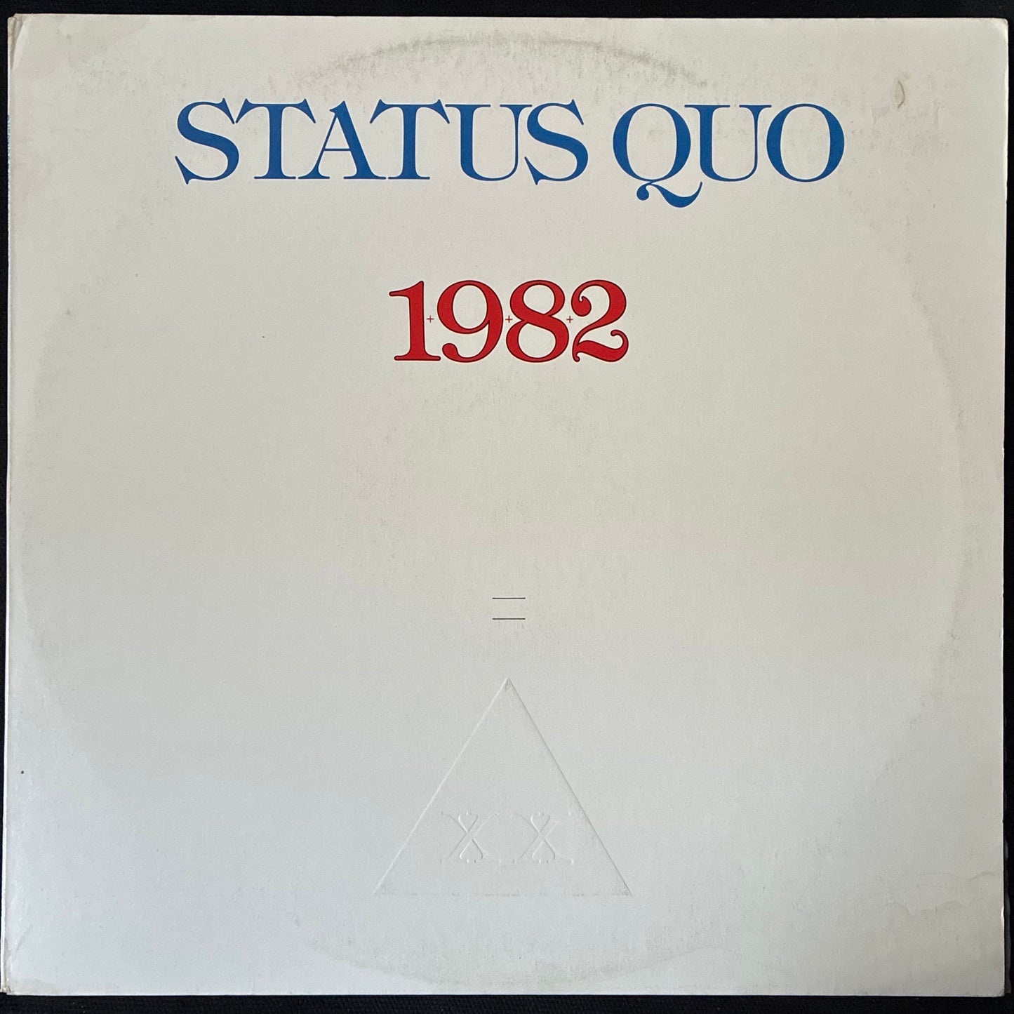 STATUS QUO - 1982 (USED VINYL 1982 AUS M-/EX-)