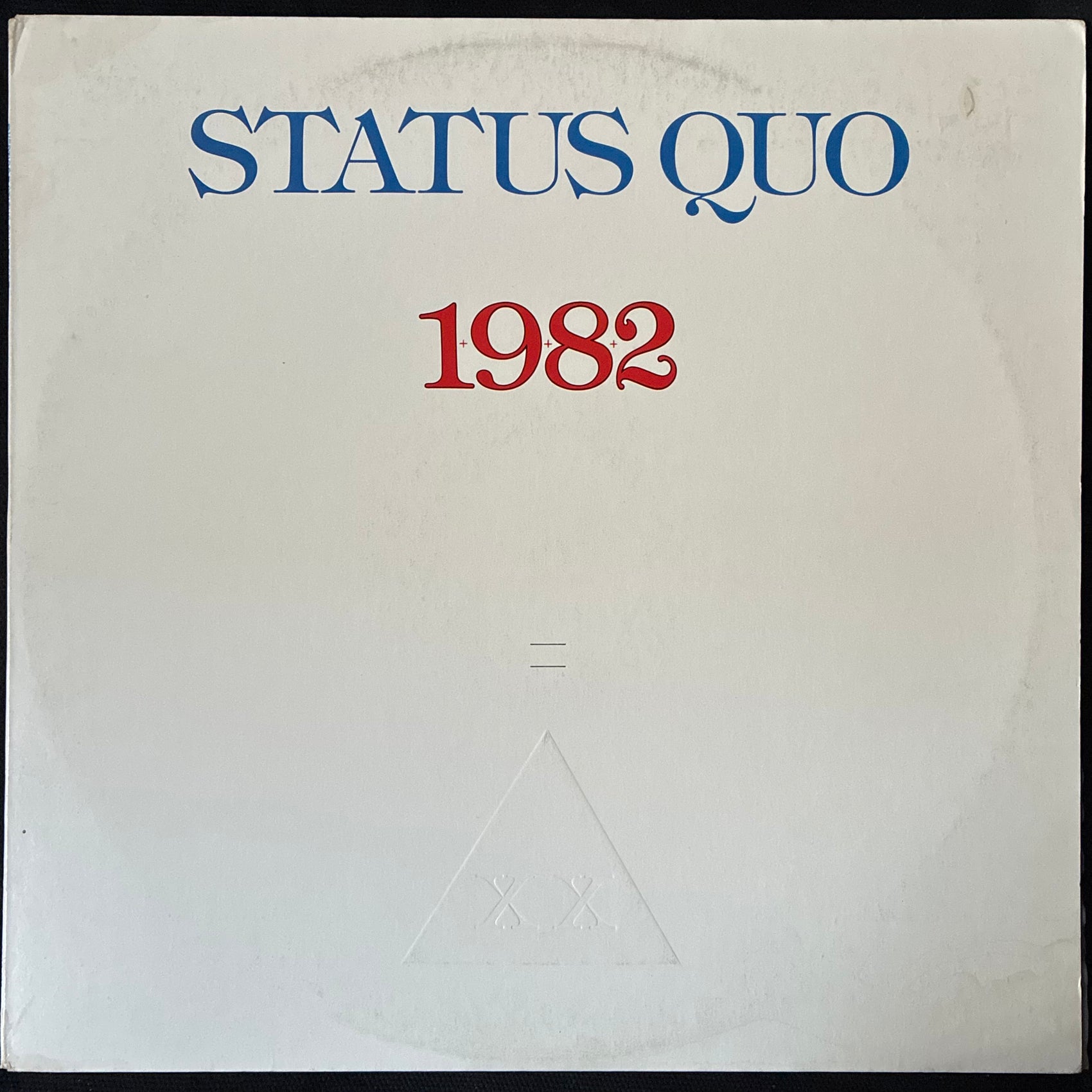 STATUS QUO - 1982 (USED VINYL 1982 AUS M-/EX-)