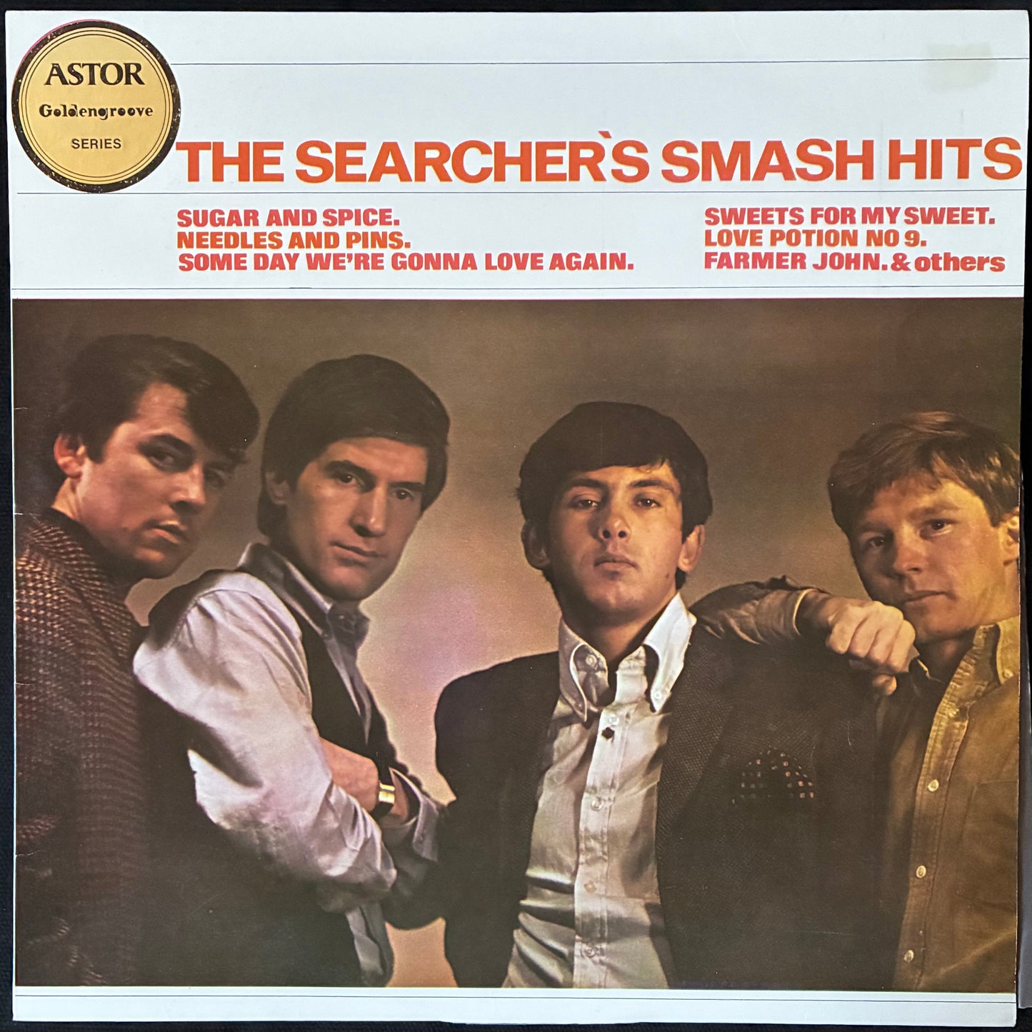 SEARCHERS - THE SEARCHERS' SMASH HITS (USED VINYL AUS M-/EX+)