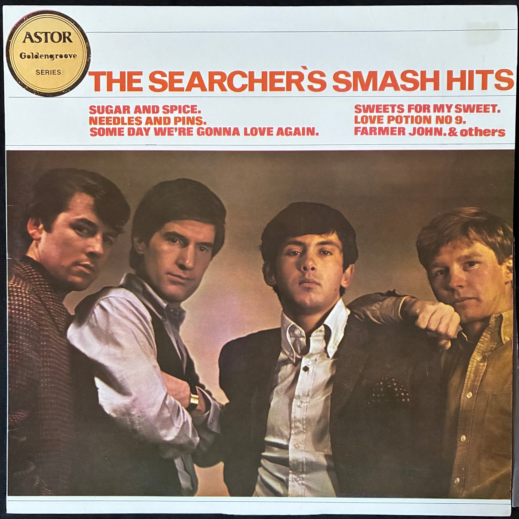 SEARCHERS - THE SEARCHERS' SMASH HITS (USED VINYL AUS M-/EX+)