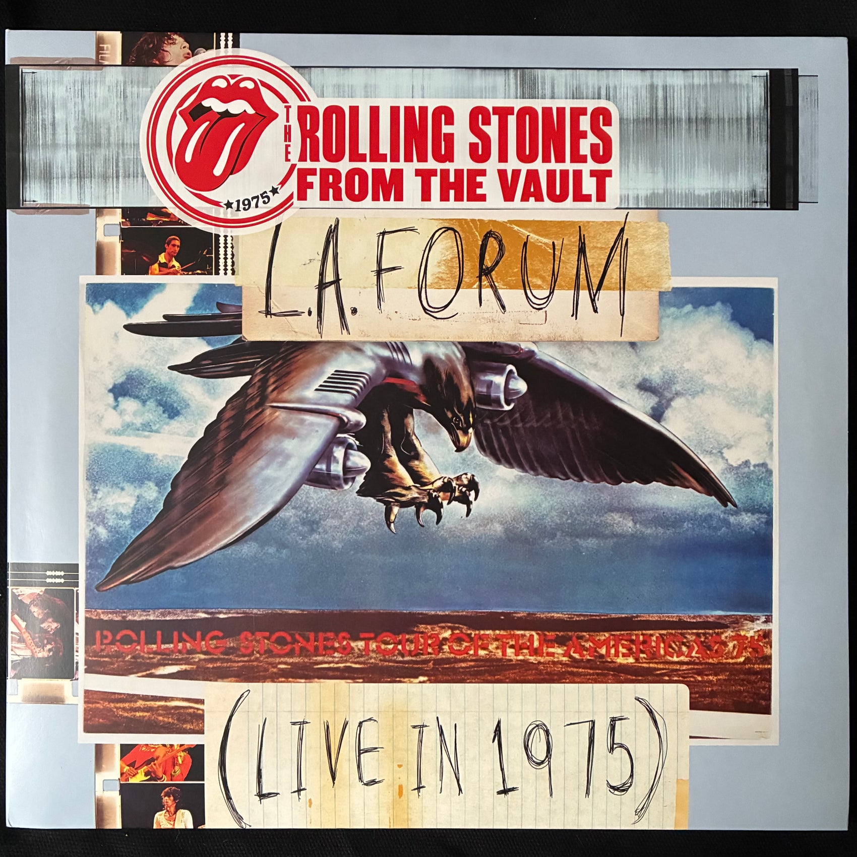 ROLLING STONES - FROM THE VAULT: L.A. FORUM LIVE IN 1975 (3LP+DVD) (USED VINYL 2014 EU M-/M-)