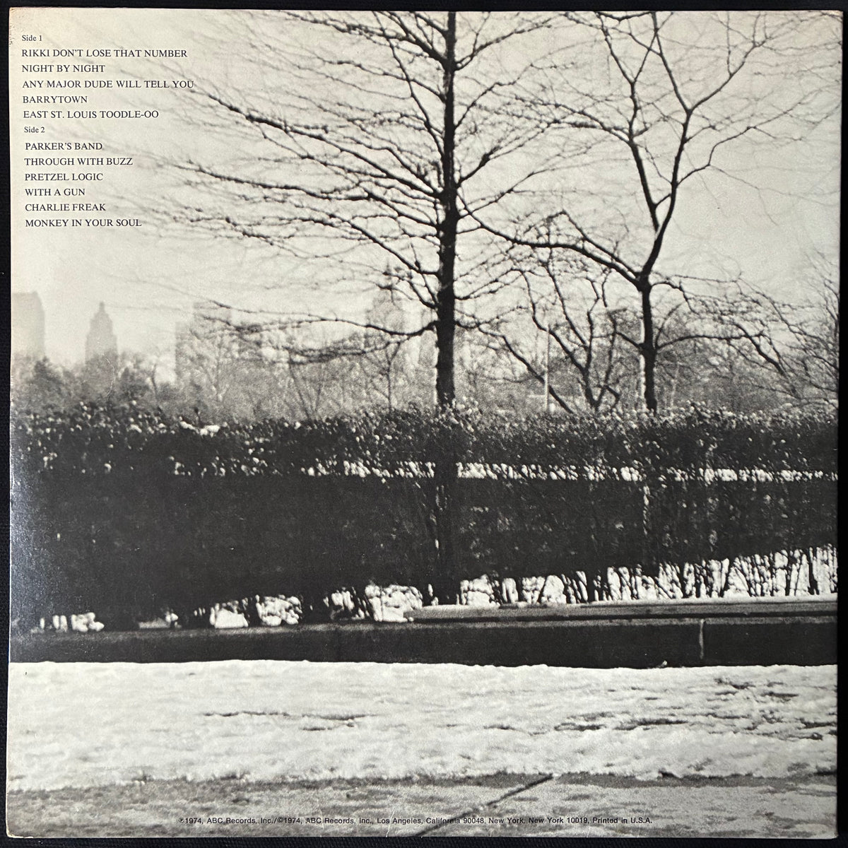 STEELY DAN - PRETZEL LOGIC (USED VINYL 1974 US M-/M-)