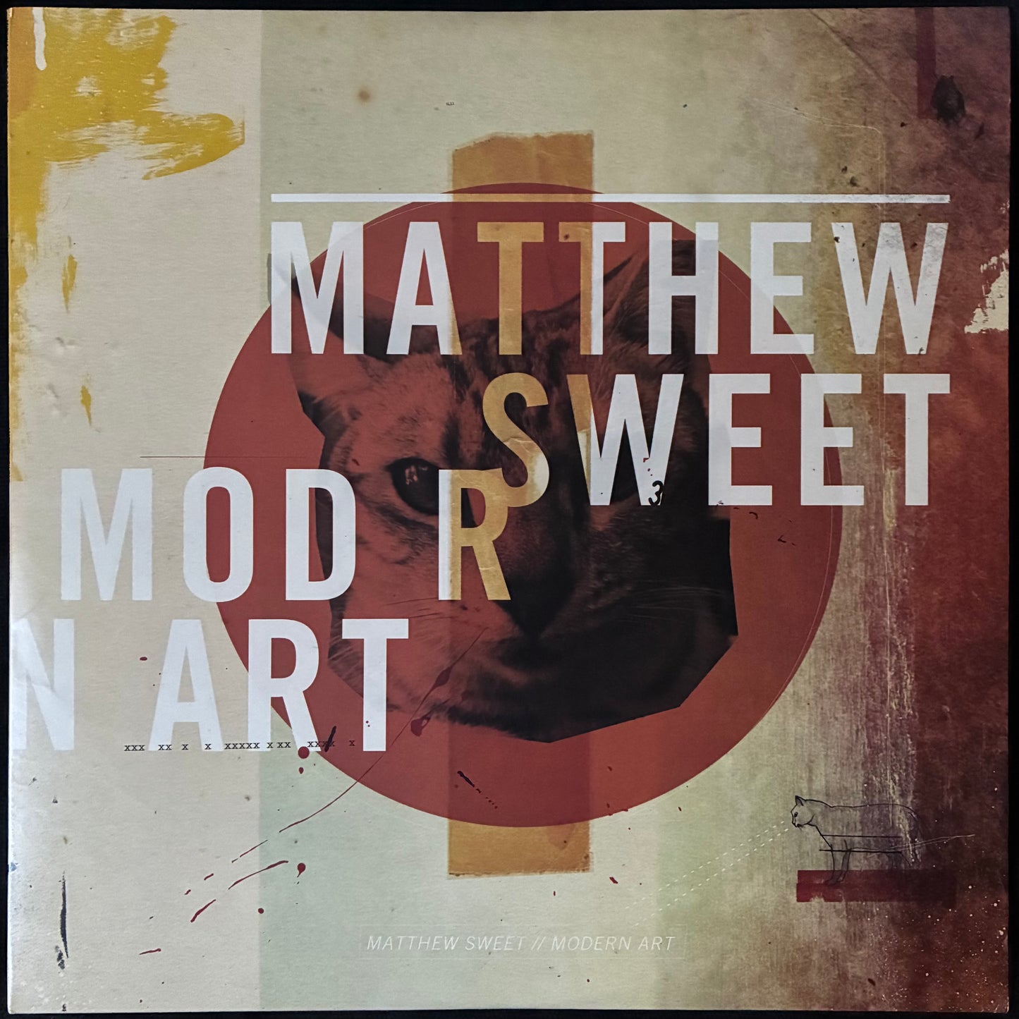 MATTHEW SWEET - MODERN ART (2LP) (USED VINYL 2011 US M-/M-)