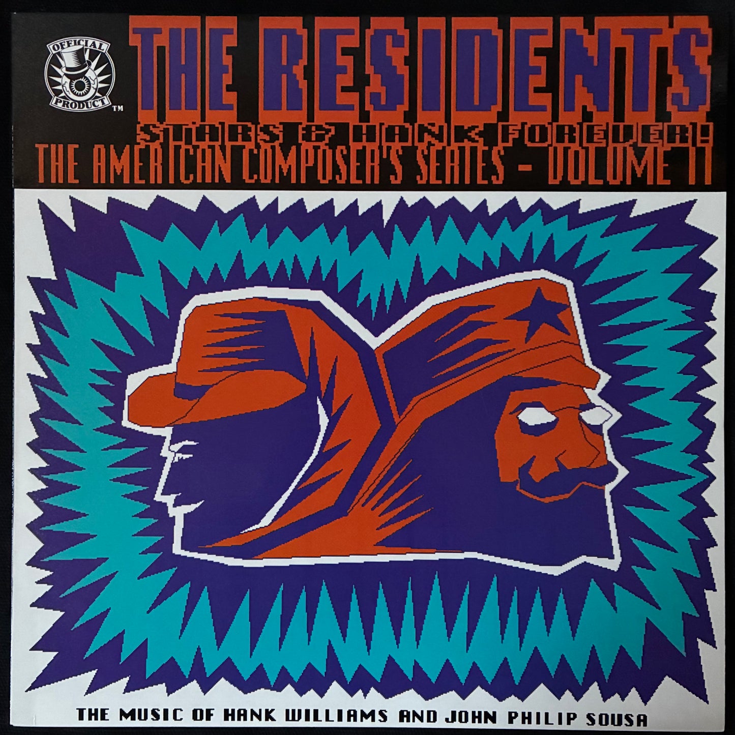 RESIDENTS - STARS & HANK FOREVER (USED VINYL 1986 AUS M-/M-)