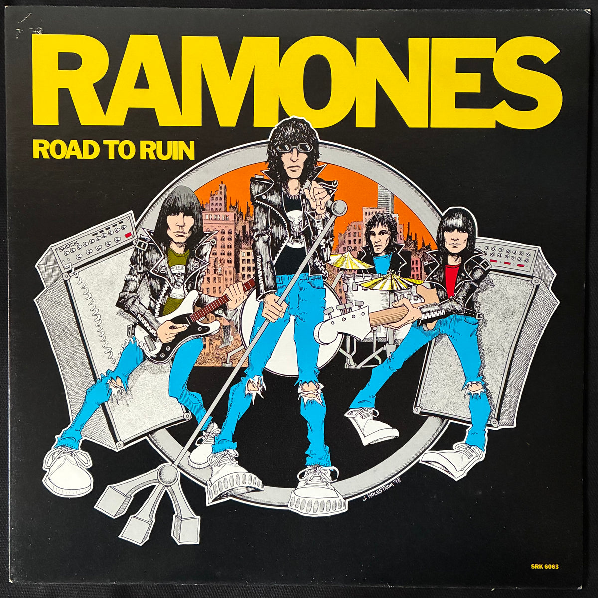 RAMONES - ROAD TO RUIN (USED VINYL US M-/EX+)