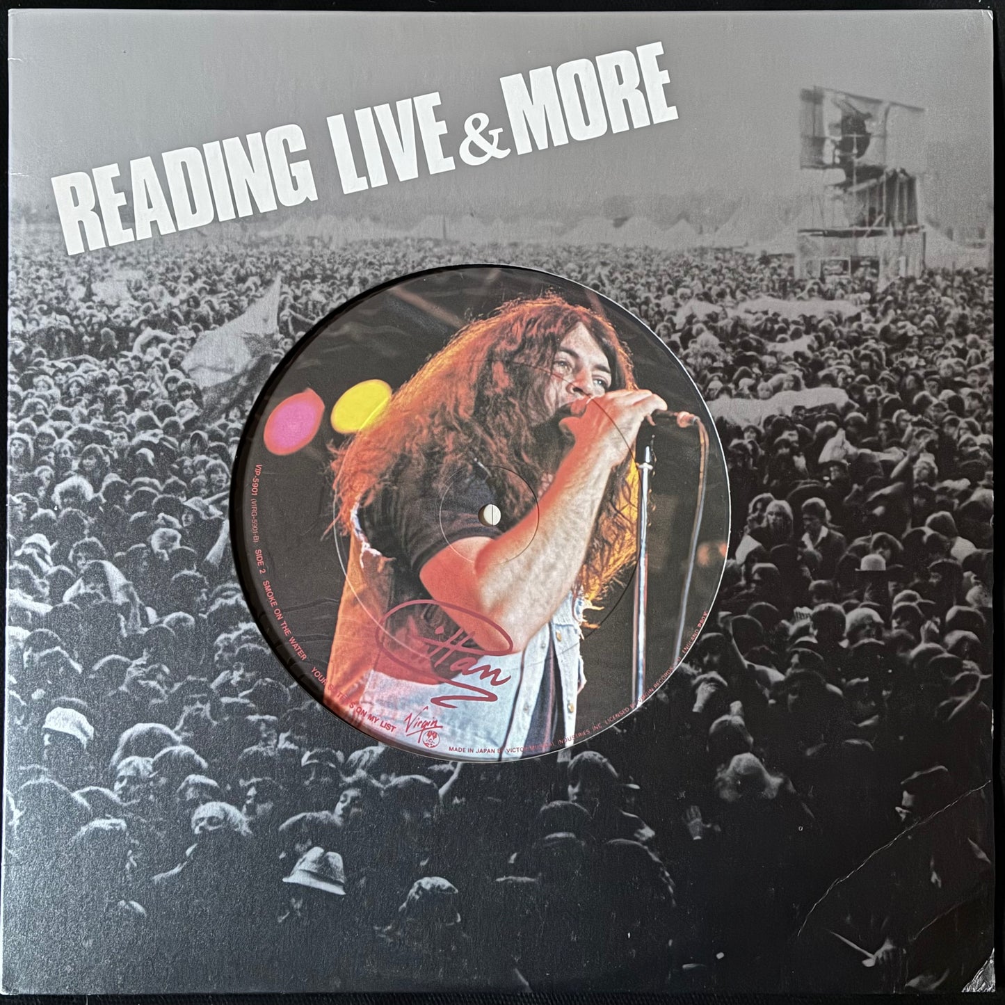 GILLAN - READING LIVE & MORE (MLP) (USED VINYL 1980 JAPAN M-/EX)
