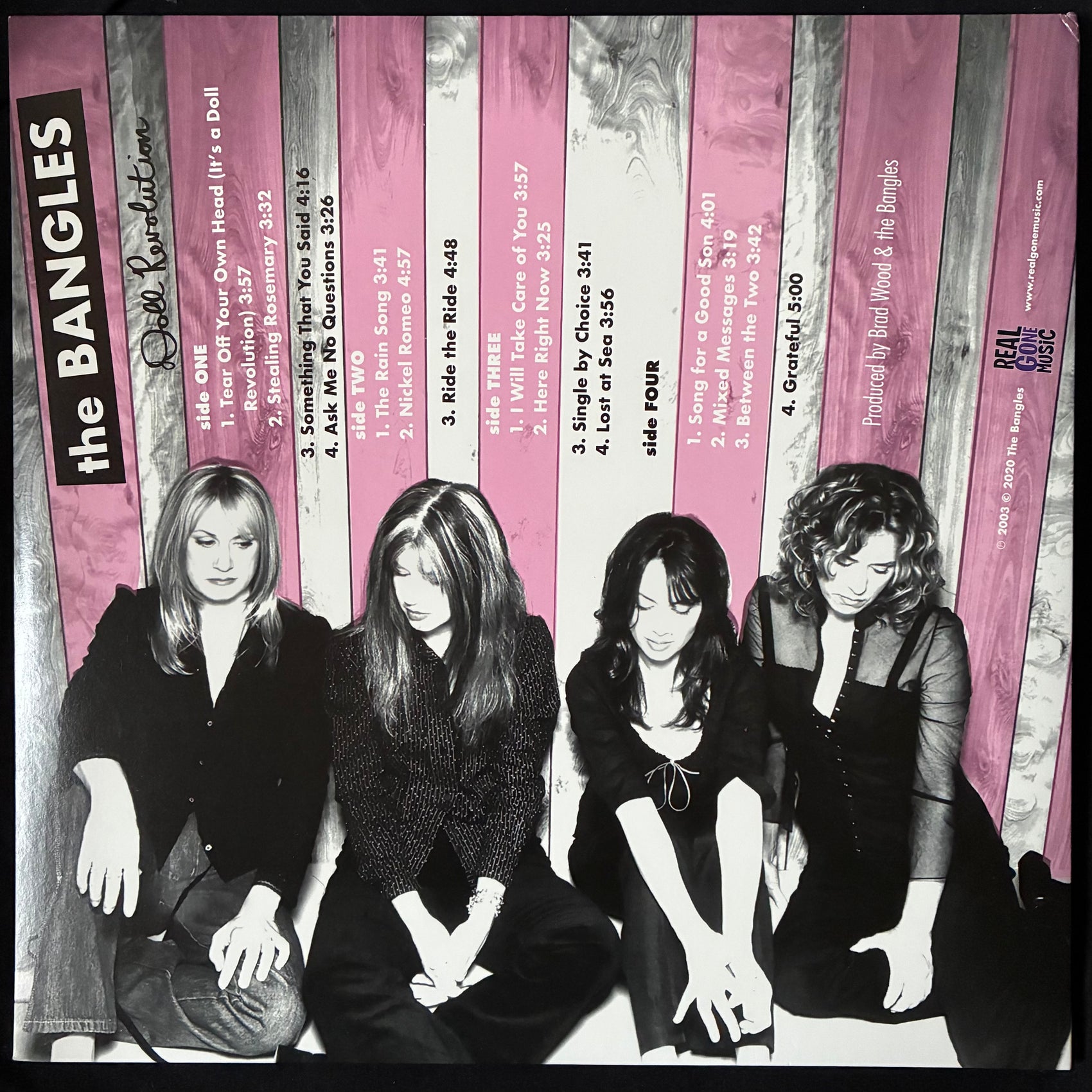BANGLES - DOLL REVOLUTION (2LP) (WHITE VINYL) (USED VINYL 2021 US M-/M-)
