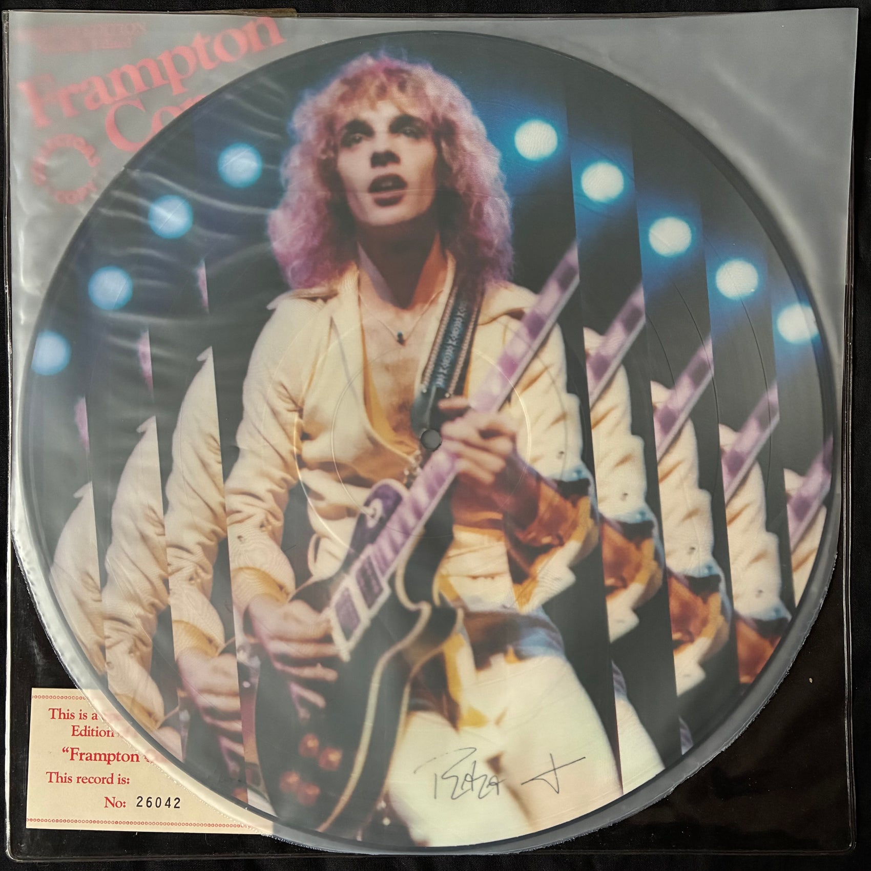 PETER FRAMPTON - FRAMPTON COMES ALIVE! (PICTURE DISC) (USED VINYL 1978 US M)