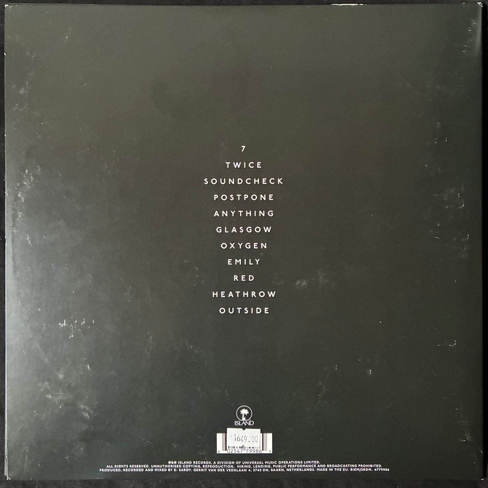 CATFISH AND THE BOTTLEMEN - THE RIDE (USED VINYL 2016 UK/EU M-/EX+)