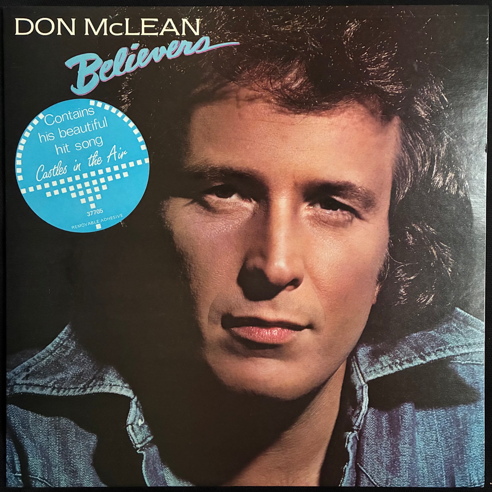 DON MCLEAN - BELIEVERS (USED VINYL 1981 AUS M-/M-)