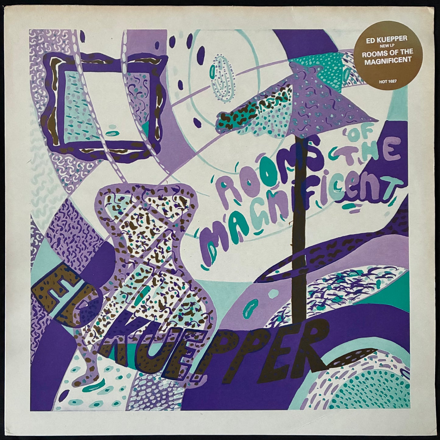 ED KUEPPER - ROOMS OF THE MAGNIFICENT (USED VINYL 1986 UK EX+/EX)