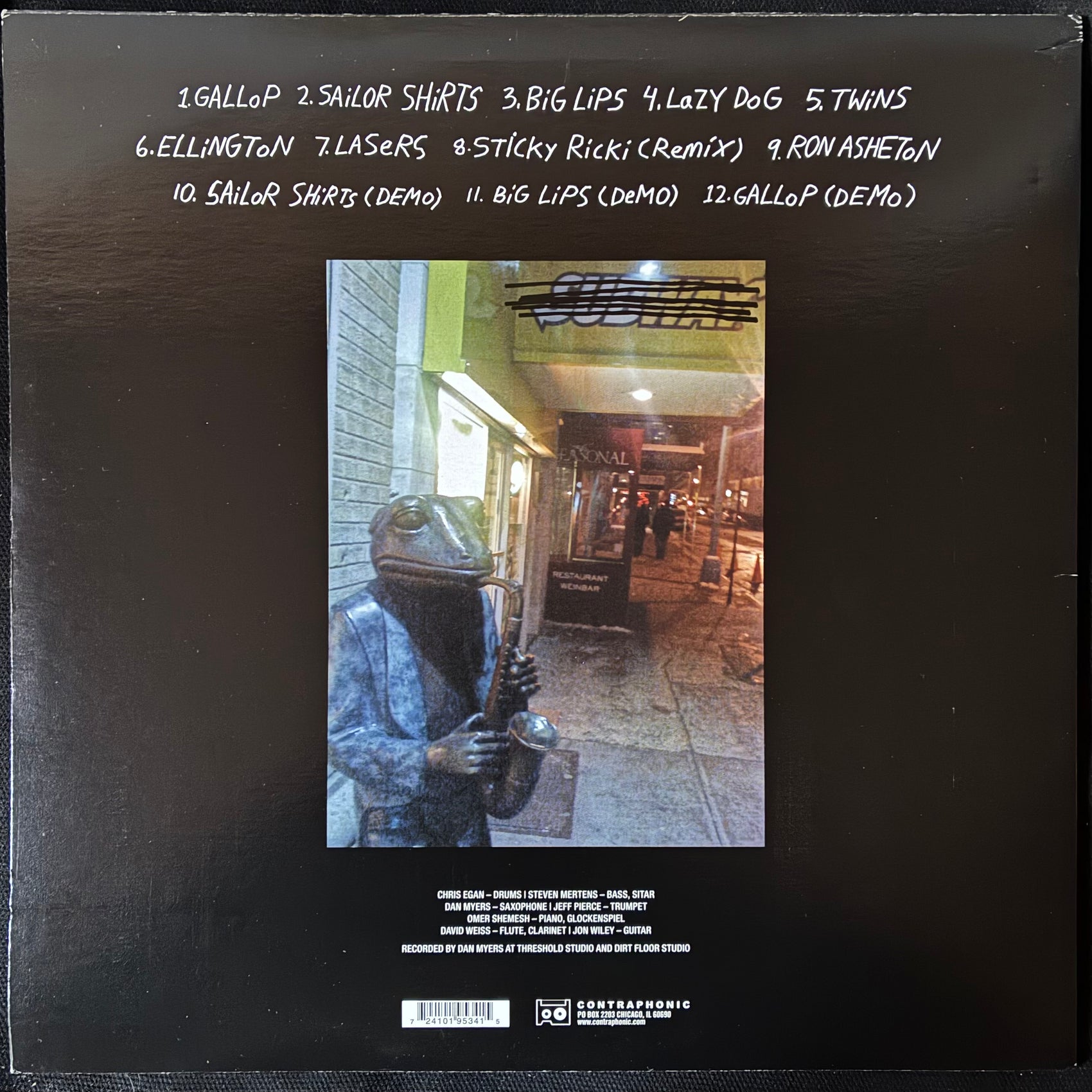 ADAM GREEN - MUSIK FOR A PLAY (USED VINYL 2010 UK M-/EX+)