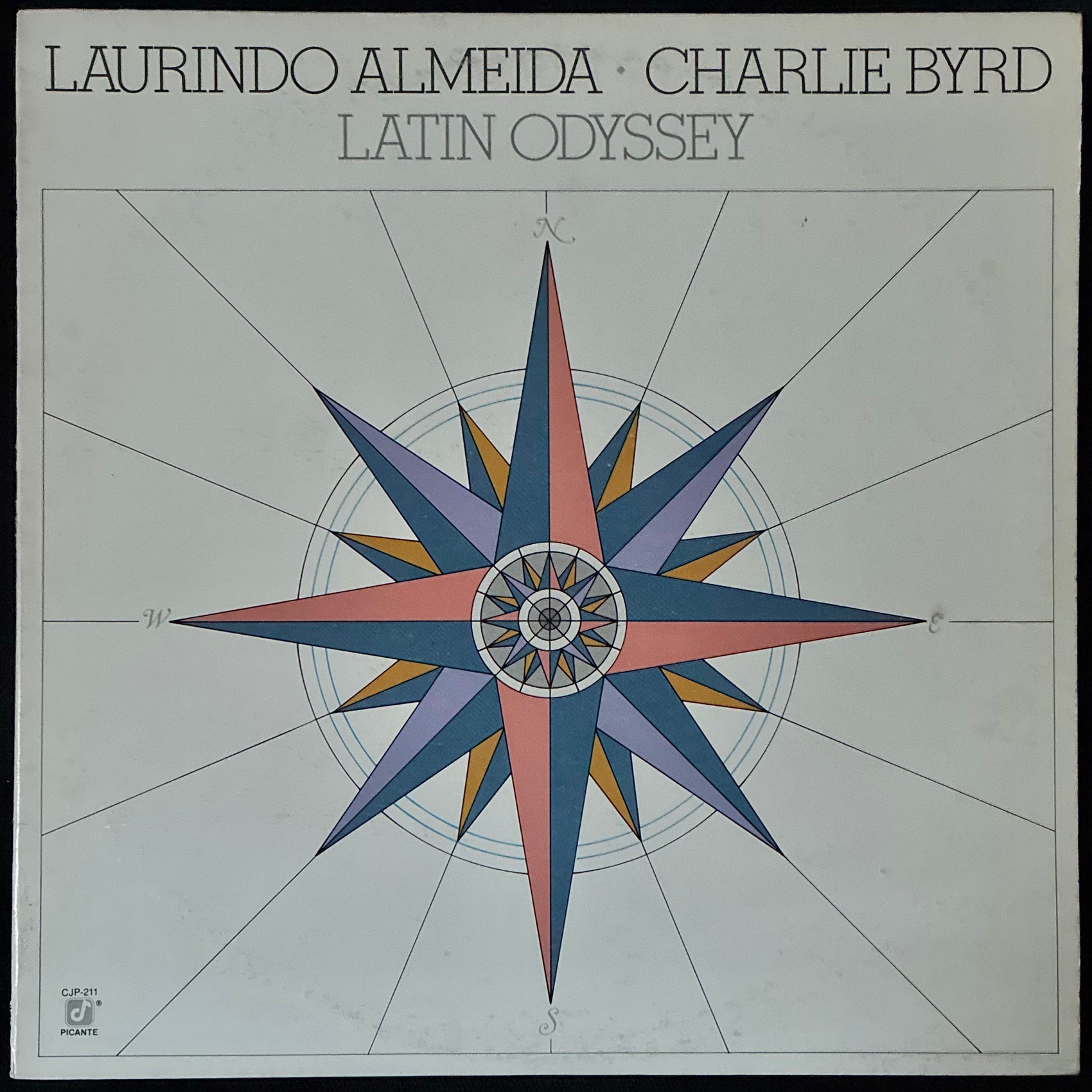 LAURINDO ALMEIDA & CHARLIE BYRD - LATIN ODYSSEY (USED VINYL 1983 US M-/EX+)