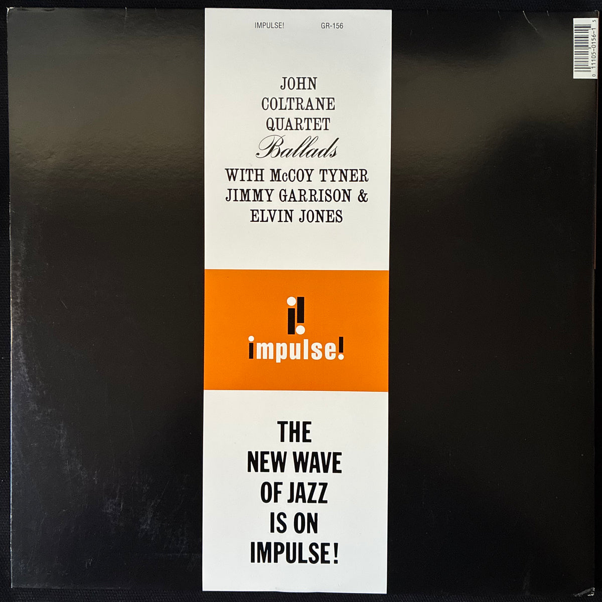 JOHN COLTRANE QUARTET - BALLADS (USED VINYL 1995 US M-/M-)