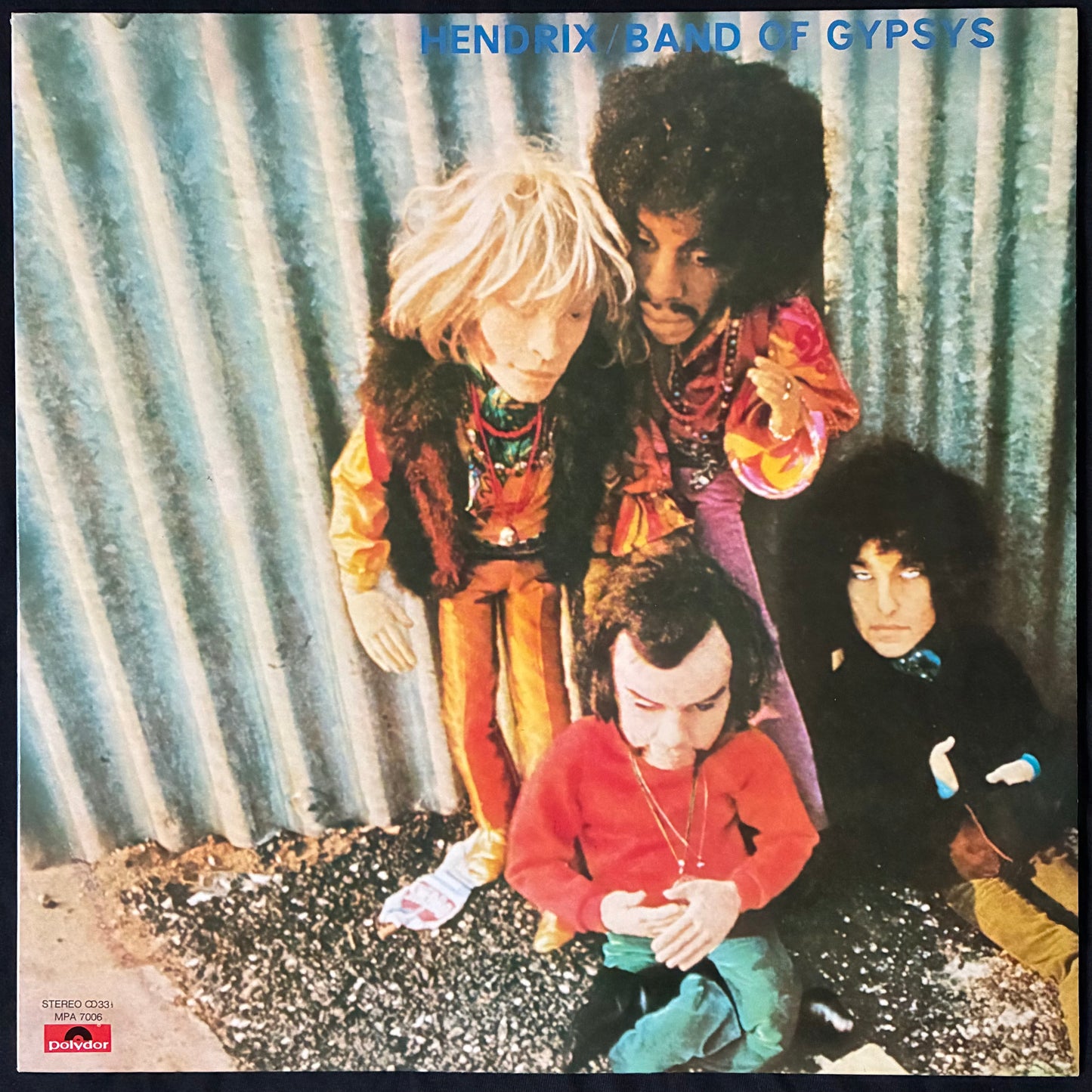 JIMI HENDRIX - BAND OF GYPSYS (USED VINYL 1980 JAPAN M-/M-)