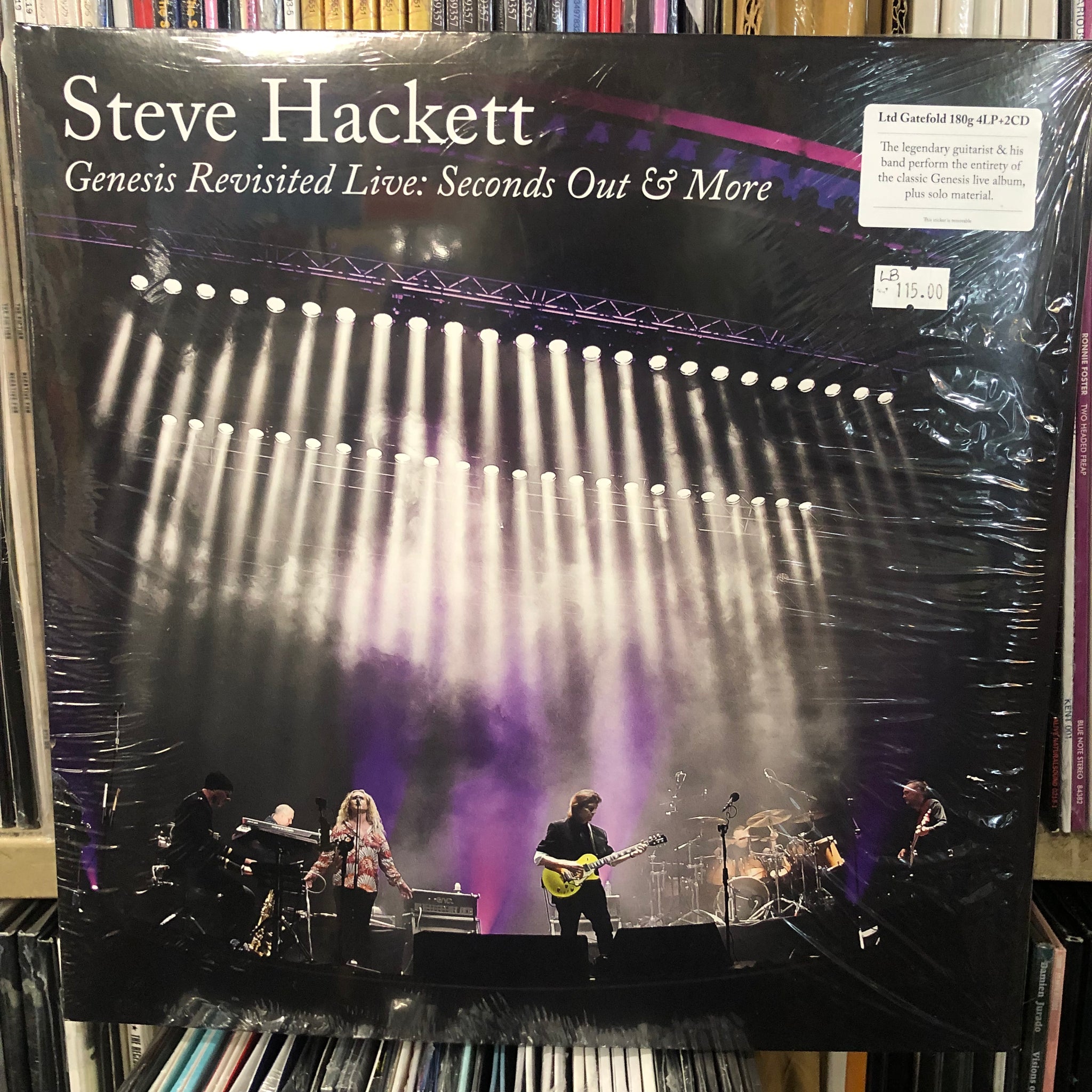 STEVE HACKETT – GENESIS REVISITED LIVE: SECONDS OUT MORE (4 LP CD) VINYL