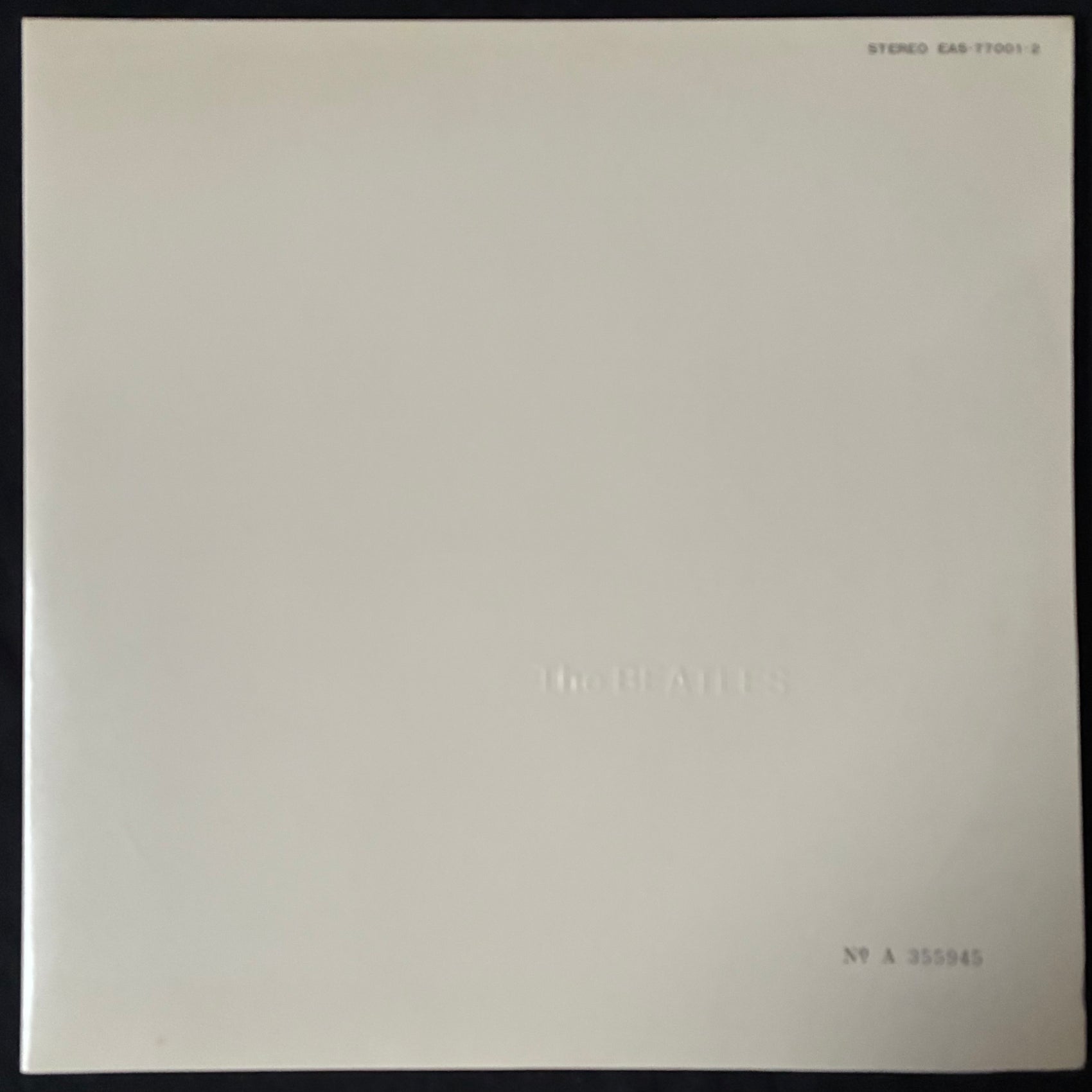 BEATLES - THE BEATLES (2LP) (USED VINYL 1976 JAPAN M-/M-)