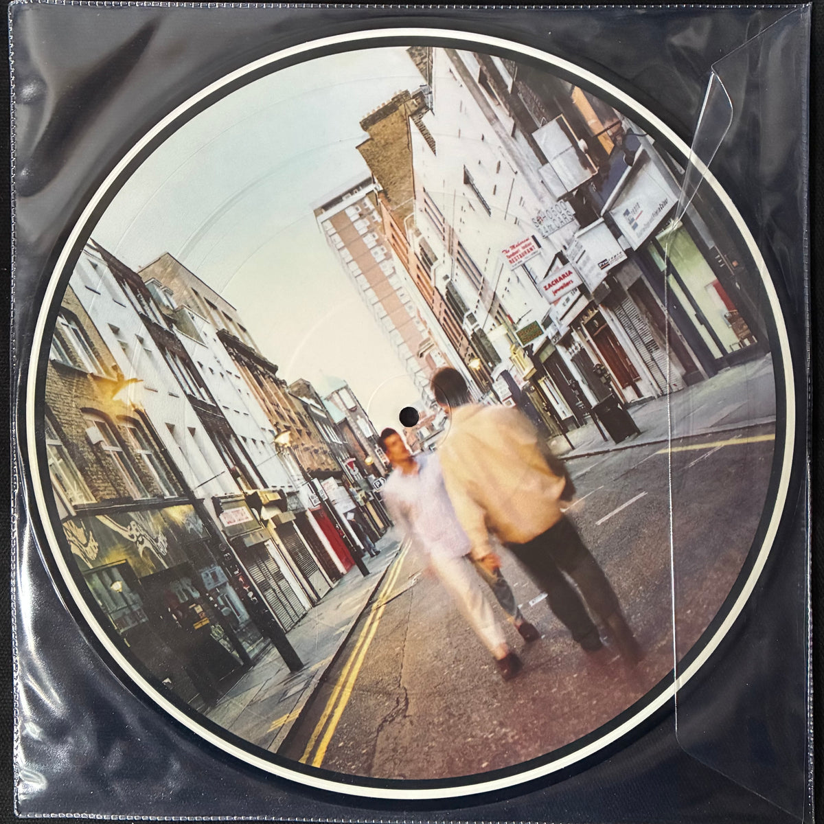 OASIS - (WHAT'S THE STORY) MORNING GLORY? : 25TH ANNIVERSARY (2LP) (PICTURE DISCS) (USED VINYL 2020 UK M-/M-)