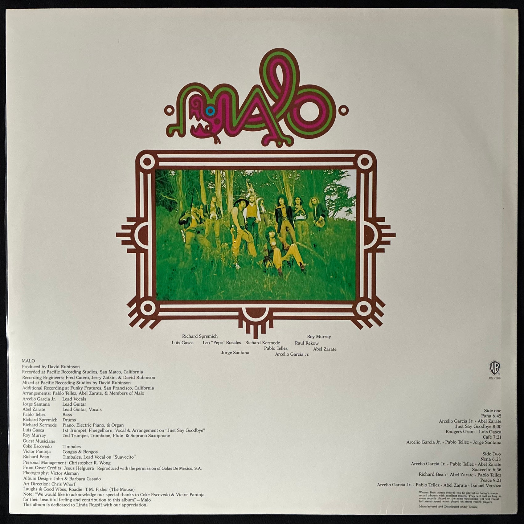 MALO - MALO (USED VINYL 1972 AUS M-/M-)