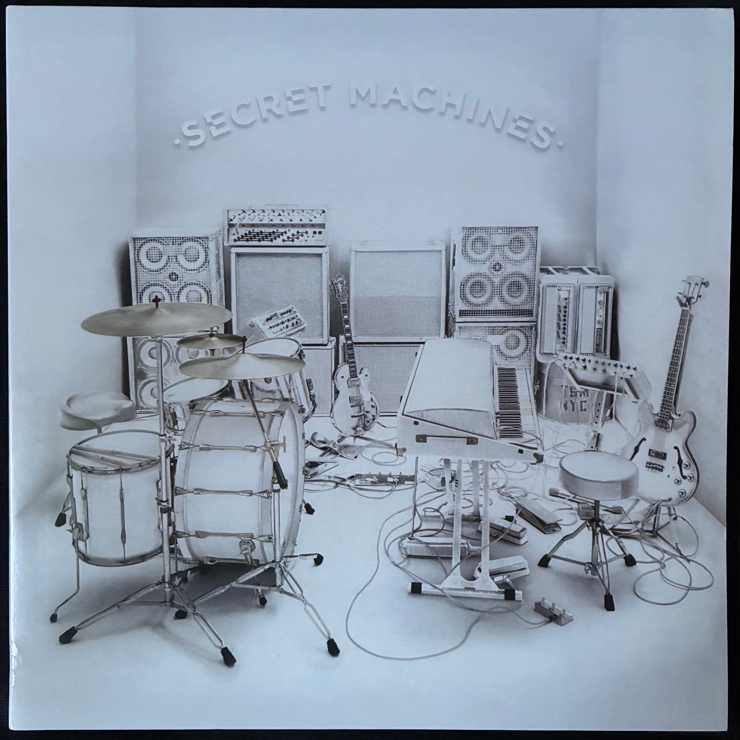 SECRET MACHINES - NOW HERE IS NOWHERE (2LP) (CLEAR COLOURED) (USED VINYL 2021 EU M-/M-)