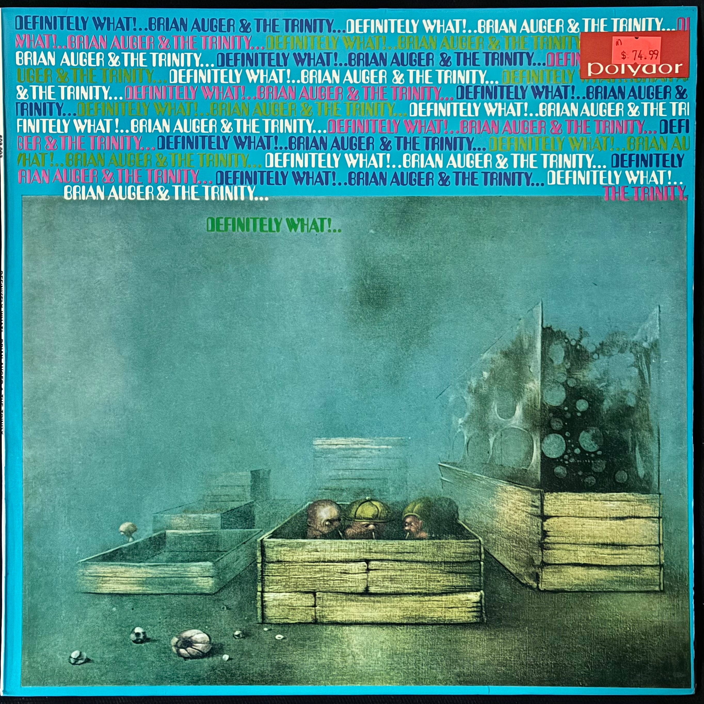 BRIAN AUGER - DEFINETLY WHAT! (USED VINYL 1968 AUS M-/M-)
