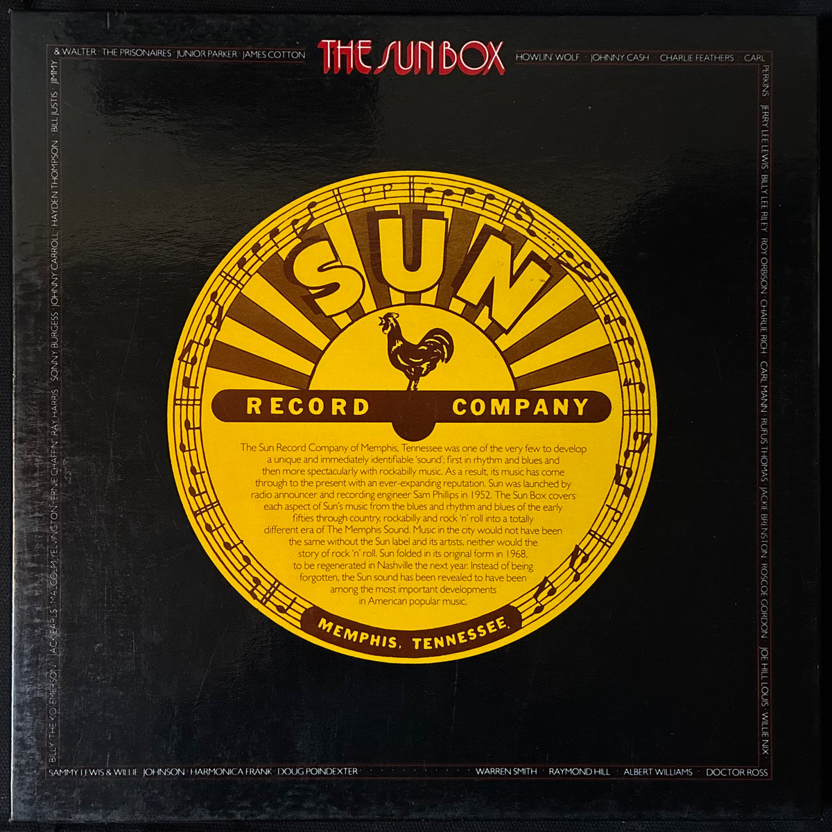VARIOUS ARTISTS - THE SUN BOX (3LP BOX SET) (USED VINYL 1980 UK M-/M-)