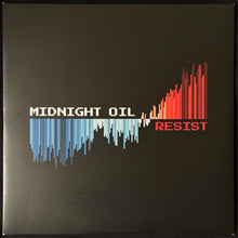 Load image into Gallery viewer, MIDNIGHT OIL - RESIST (2LP) (RED COLOURED) (USED VINYL 2022 AUS M-/M-)
