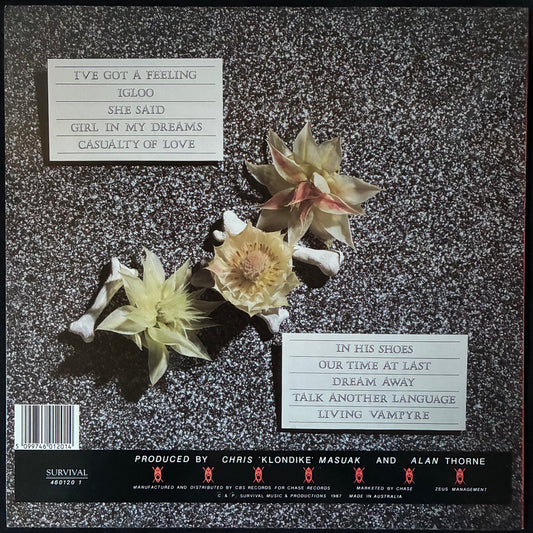 SCREAMING TRIBESMEN - BONES AND FLOWERS (USED VINYL 1987 AUS M-/M-)