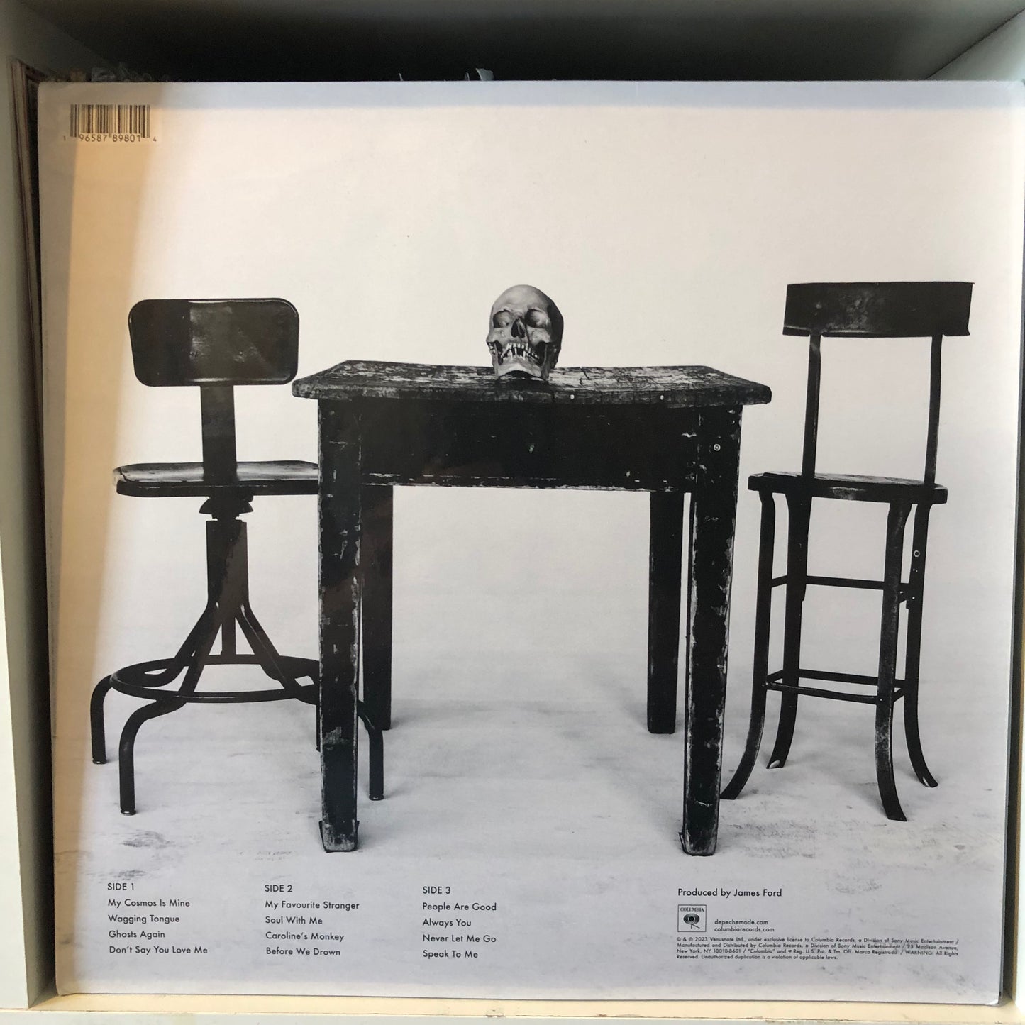 DEPECHE MODE - MEMENTO MORI (CLEAR) VINYL