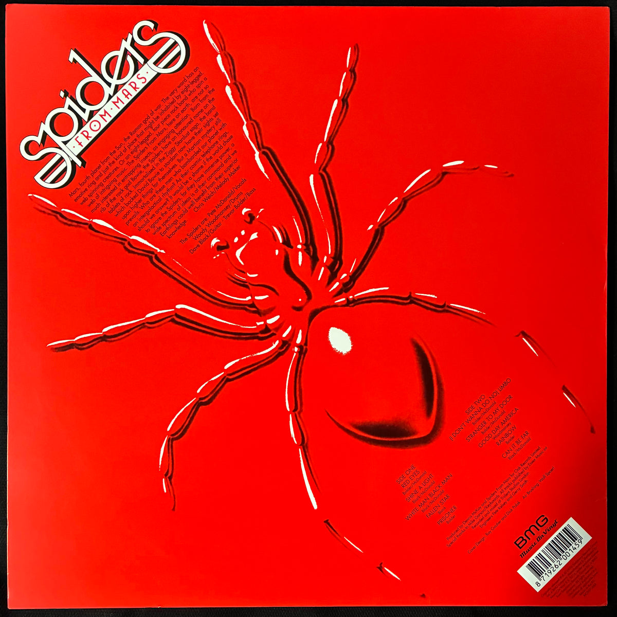 SPIDERS FROM MARS - SPIDERS FROM MARS (SELF-TITLED) (USED VINYL 2016 EU M-/M-)
