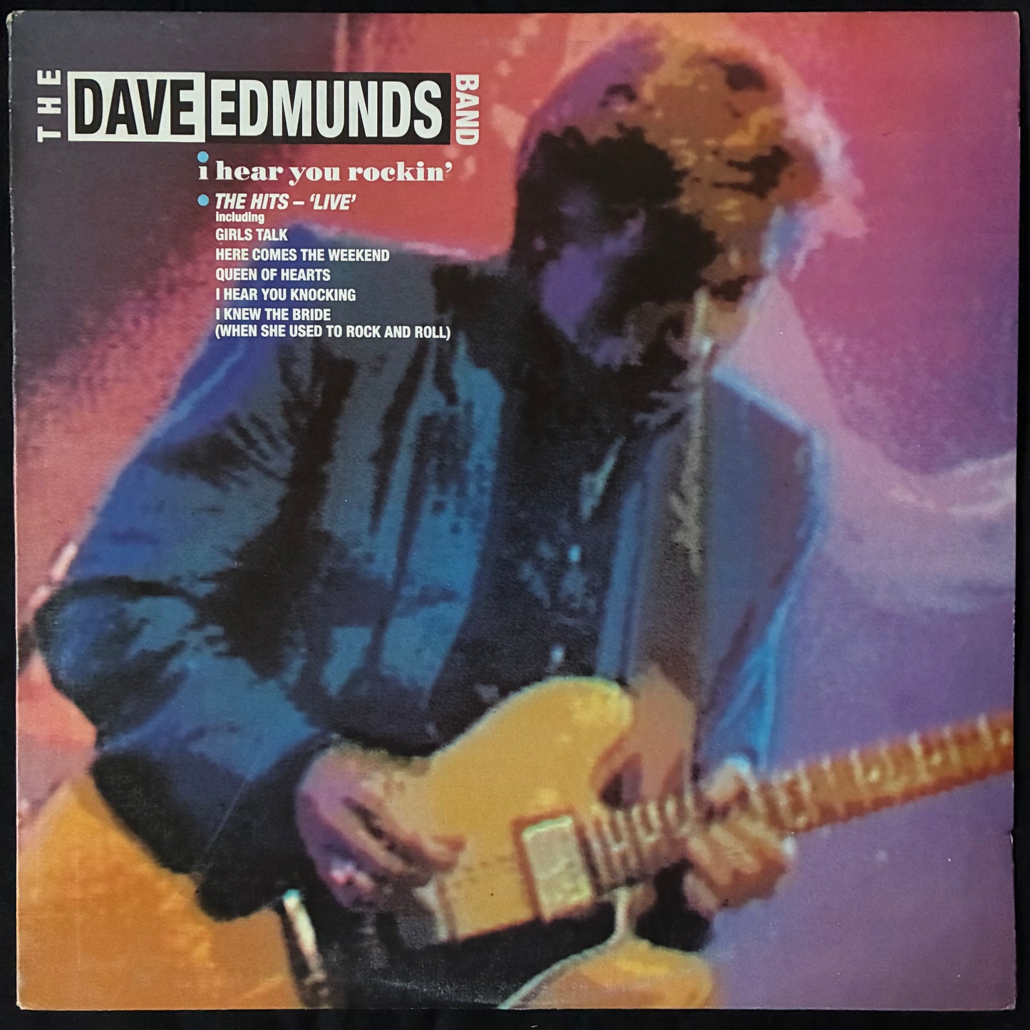 DAVE EDMUNDS BAND - I HEAR YOU ROCKIN' (USED VINYL 1987 AUS M-/EX+)
