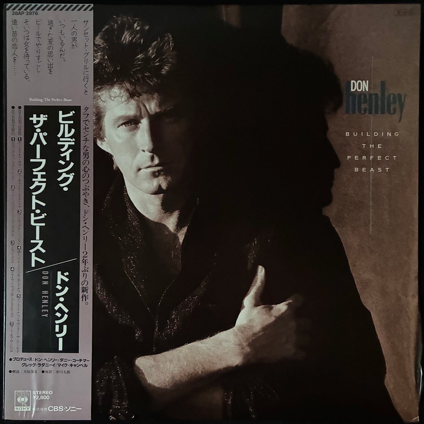 DON HENLEY - BUILDING THE PERFECT BEAST (USED VINYL 1984 JAPAN M-/M-)