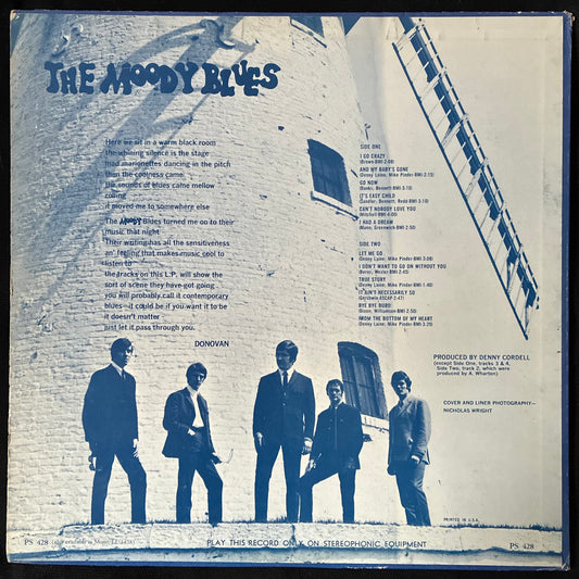 MOODY BLUES - GO NOW: THE MOODY BLUES #1 (USED VINYL 1970 US M-/EX)