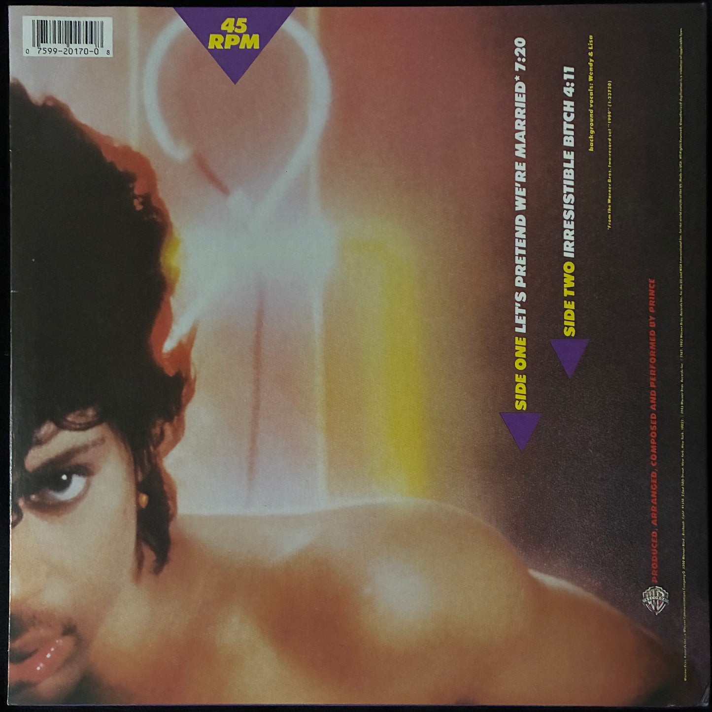 PRINCE - LET'S PRETEND WE'RE MARRIED (12") (USED VINYL 1983 US M-/EX)