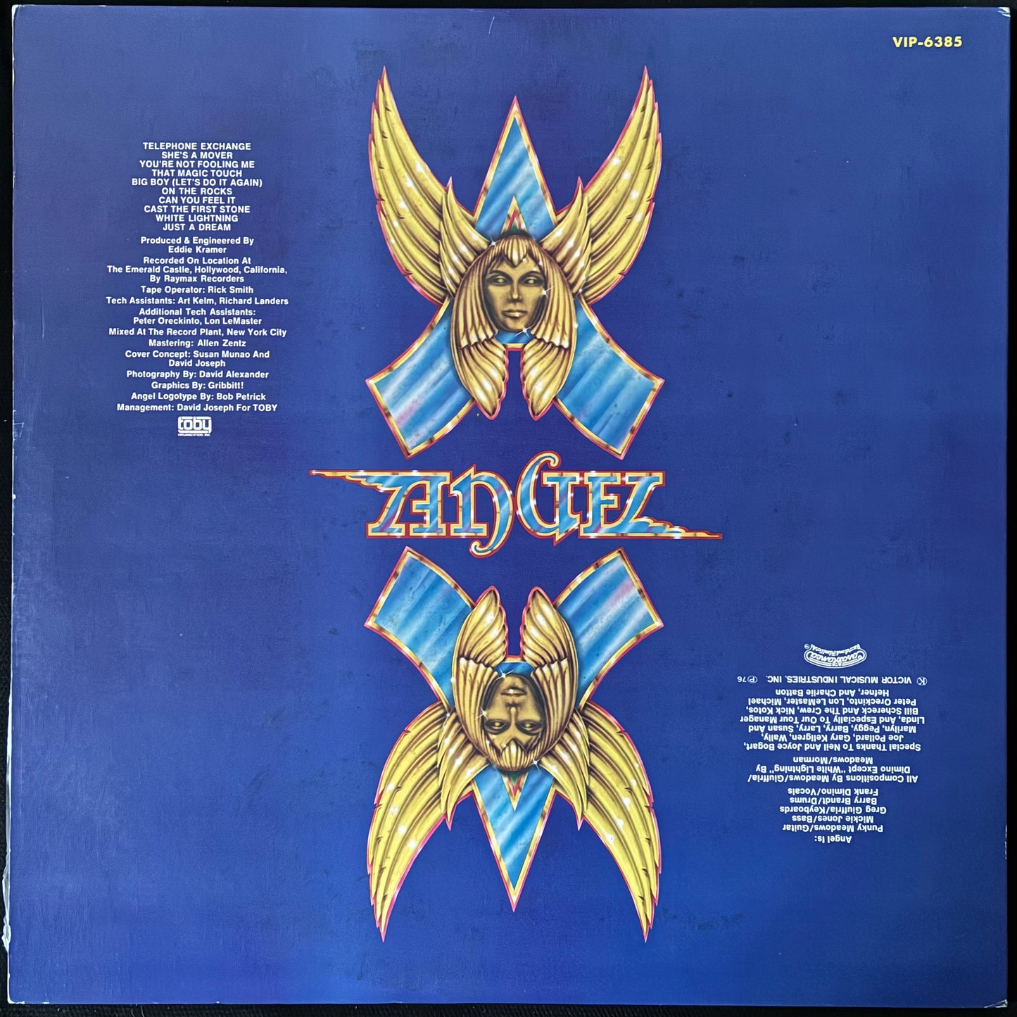 ANGEL - ON EARTH AS IT IS IN HEAVEN (USED VINYL 1976 JAPANESE M-/EX+)