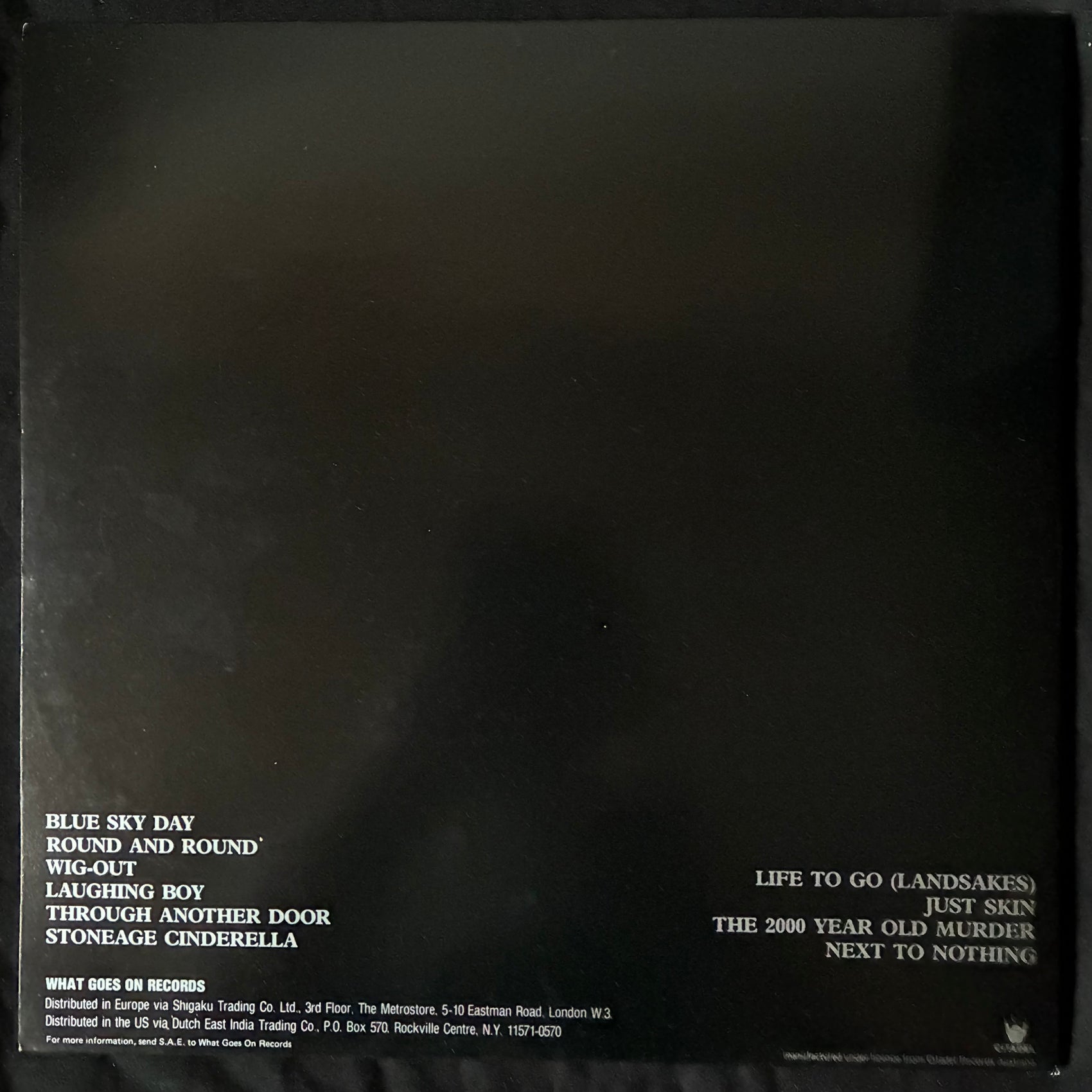 DIED PRETTY - FREE DIRT (USED VINYL 1986 UK M-/M-)