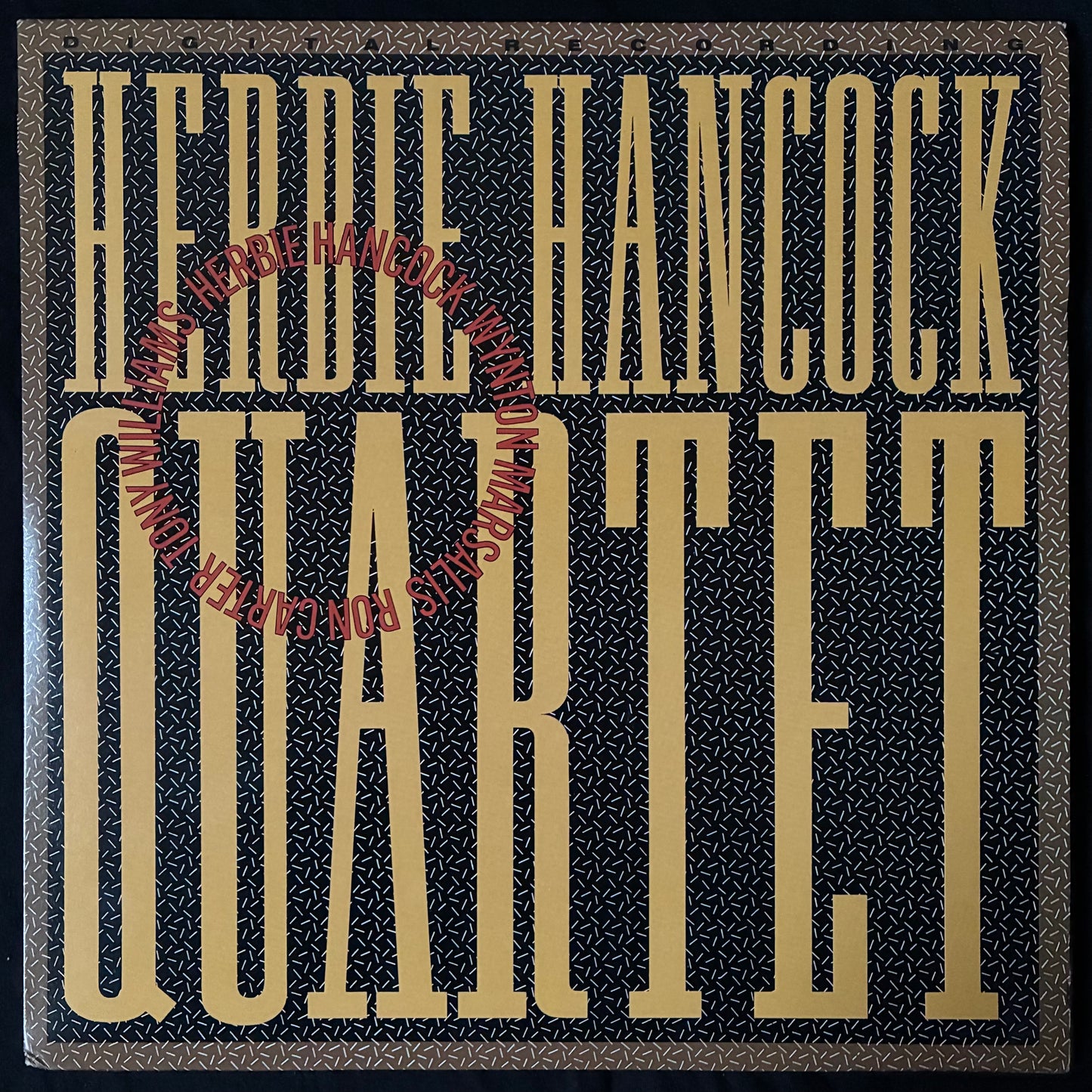 HERBIE HANCOCK - QUARTET (2LP) (USED VINYL 1982 JAPAN M-/EX+/EX+)