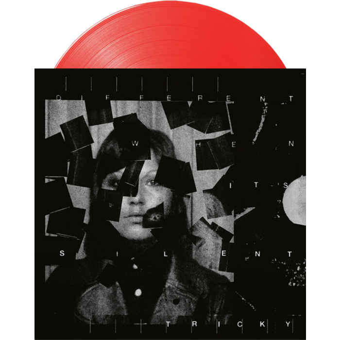 TRICKY - DIFFERENT WHEN IT'S SILENT (RED COLOURED) VINYL