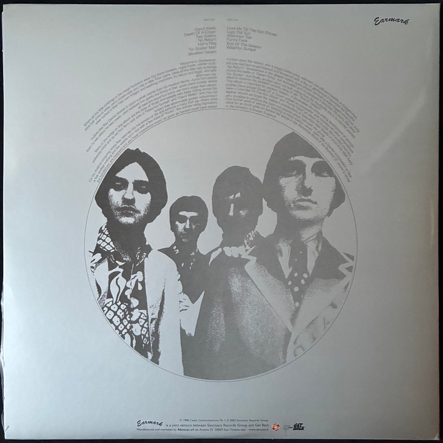 KINKS - SOMETHING ELSE BY THE KINKS (180GM) (USED VINYL 2003 ITALY M-/EX+)
