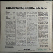 Load image into Gallery viewer, BILL MONROE AND HIS BLUEGRASS BOYS - BLUEGRASS INSTRUMENTALS (USED VINYL 1973 US EX+/EX)
