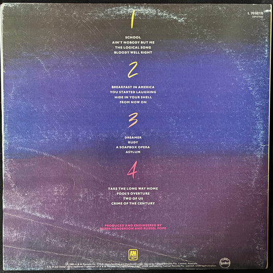 SUPERTRAMP - PARIS (2LP) (USED VINYL 1980 AUS M-/EX-)