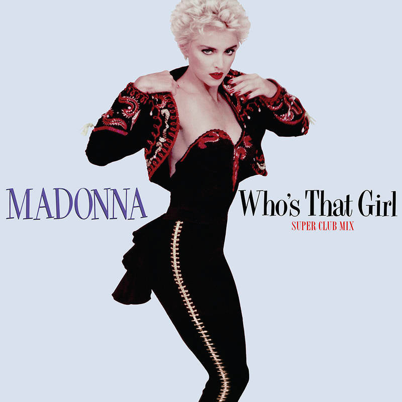 MADONNA - WHOS THAT GIRL: SUPER CLUB MIX (12") (RED COLOURED) VINYL