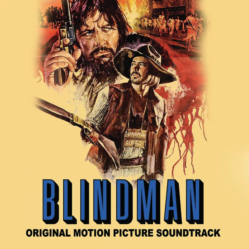 STELVIO CIPRIANI - BLINDMAN O.S.T. (BLOOD SPLATTER COLOURED) (2LP) RSD 2023 VINYL