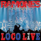 RAMONES - LOCO LIVE (RED/BLUE COLOURED) (2LP) VINYL