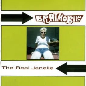 BRATMOBILE - THE REAL JANELLE B/W THE PEEL SESSION (LIME GREEN) VINYL